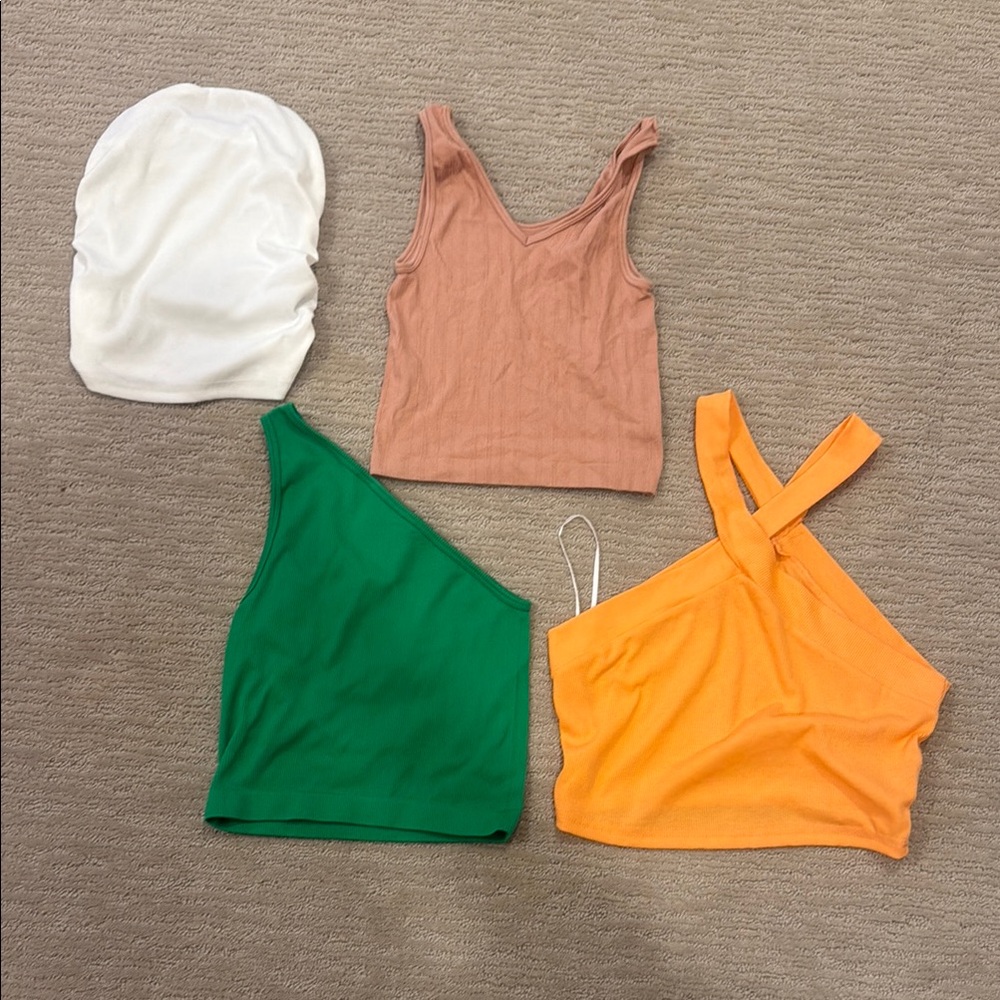 Colorful Tank Top Set